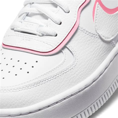 nike air force 1 wit met roze|Nike Air Force 1 dames.